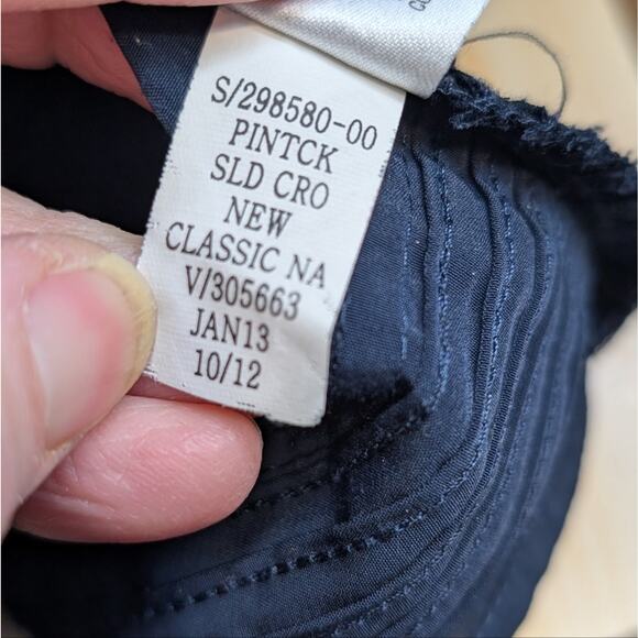 GAP Maternity Sleeveless Black Crossover V-Neck Pintuck Dress Size Small - Picture 7 of 7